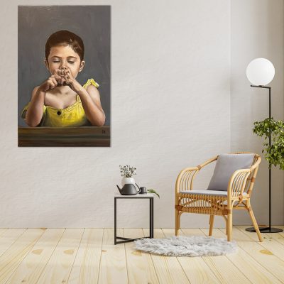 Retratos personalizados Mari Carmen Perez artista